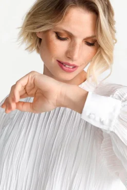 Ausgestellte Plissee-Bluse<Rich & Royal Hot