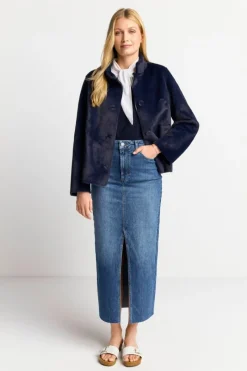 Übergangsjacke Aus Fake Fur<Rich & Royal Clearance