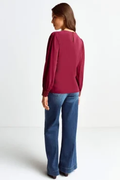 Bluse Mit Manschetten Aus Spitze<Rich & Royal Clearance