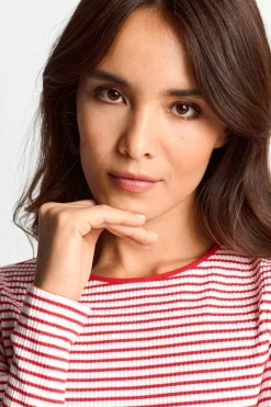 Bodycon-Longsleeve Mit Streifen<Rich & Royal New