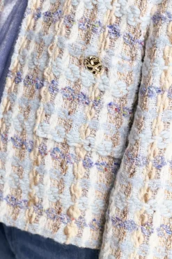 Bouclé-Jacke Mit Rundhalsausschnitt<Rich & Royal Discount