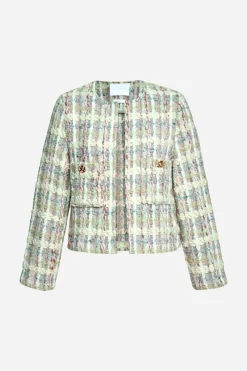 Bouclé-Jacke Mit Rundhalsausschnitt<Rich & Royal Online