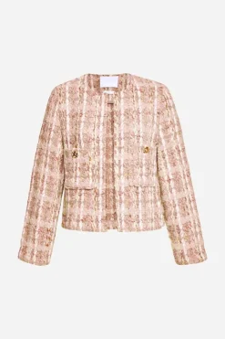 Bouclé-Jacke Mit Rundhalsausschnitt<Rich & Royal Online