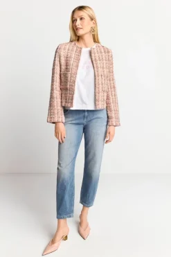 Bouclé-Jacke Mit Rundhalsausschnitt<Rich & Royal Online