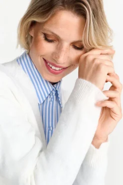 Cardigan In Softem Wollmix<Rich & Royal Outlet