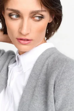 Cardigan In Softem Wollmix<Rich & Royal Outlet