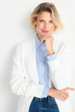 Cardigan In Softem Wollmix<Rich & Royal Outlet