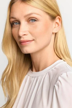 Chiffonbluse Mit Rundhalsausschnitt<Rich & Royal Sale