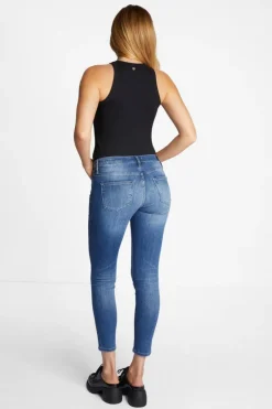 Denim In Satin-Stretch<Rich & Royal Sale