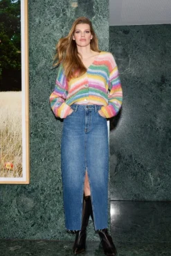 Denim-Rock In Figurnahem Schnitt<Rich & Royal Outlet