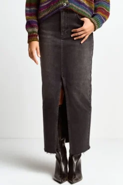 Denim-Rock Mit Schlitz<Rich & Royal