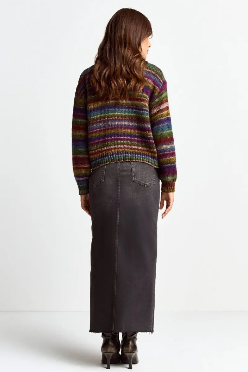 Denim-Rock Mit Schlitz<Rich & Royal