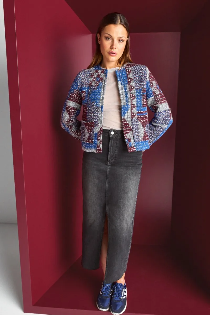 Denim-Rock Mit Schlitz<Rich & Royal