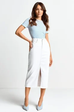 Denim-Rock Mit Schlitz<Rich & Royal Hot