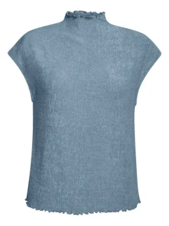 Figurbetontes Top In Crinkle-Optik<Rich & Royal