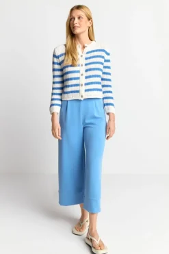 Gestreifter Cardigan Mit Kristallknöpfen<Rich & Royal Discount