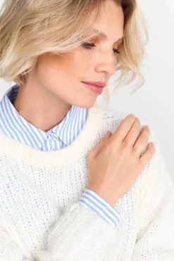 Grobstrickpullover Mit Rundhalsausschnitt<Rich & Royal Best