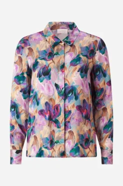Hemdkragenbluse Mit Blumenprint<Rich & Royal Discount