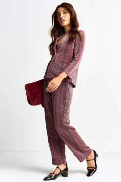 Hose Mit Glitzereffekt<Rich & Royal Discount