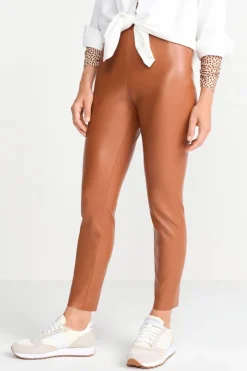 Knöchellange Kunstleder-Leggings<Rich & Royal New