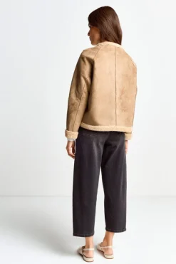 Kurze Jacke In Wildlederoptik<Rich & Royal Sale