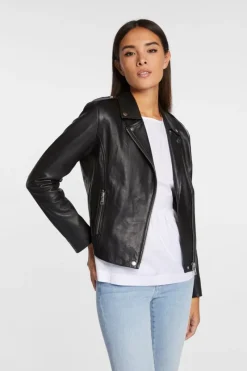 Lederjacke<Rich & Royal Clearance