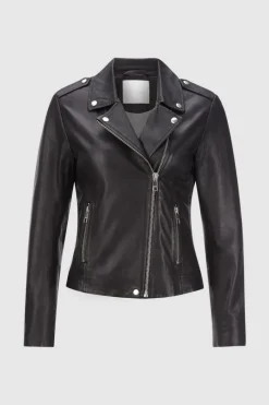 Lederjacke<Rich & Royal Clearance