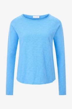 Longsleeve Aus Baumwolle Mit Offenen Kanten<Rich & Royal Sale