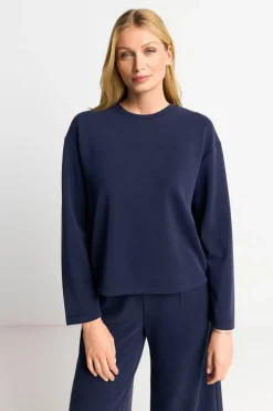 Longsleeve Aus Supersoftem Jersey<Rich & Royal Clearance