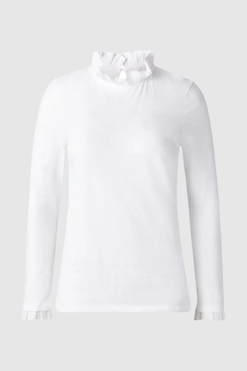 Longsleeve Mit Frill-Kragen<Rich & Royal Hot