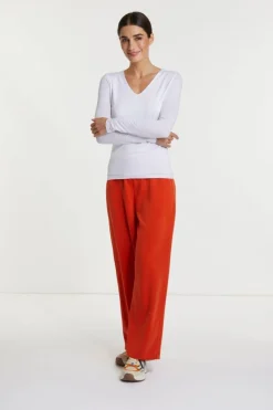 Longsleeve Mit V-Neck<Rich & Royal Hot