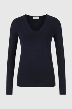 Longsleeve Mit V-Neck<Rich & Royal Hot