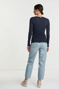 Longsleeve Mit V-Neck<Rich & Royal Hot