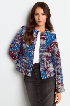 Mehrfarbige Bouclé-Jacke<Rich & Royal Outlet