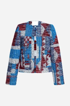 Mehrfarbige Bouclé-Jacke<Rich & Royal Outlet