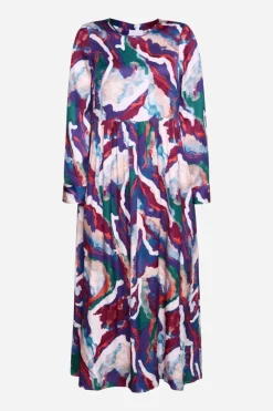 Midikleid Mit Abstraktem Print<Rich & Royal New
