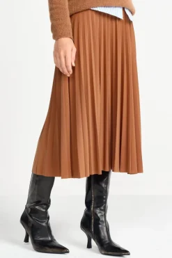 Midi-Plisseerock<Rich & Royal