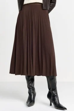 Midi-Plisseerock<Rich & Royal