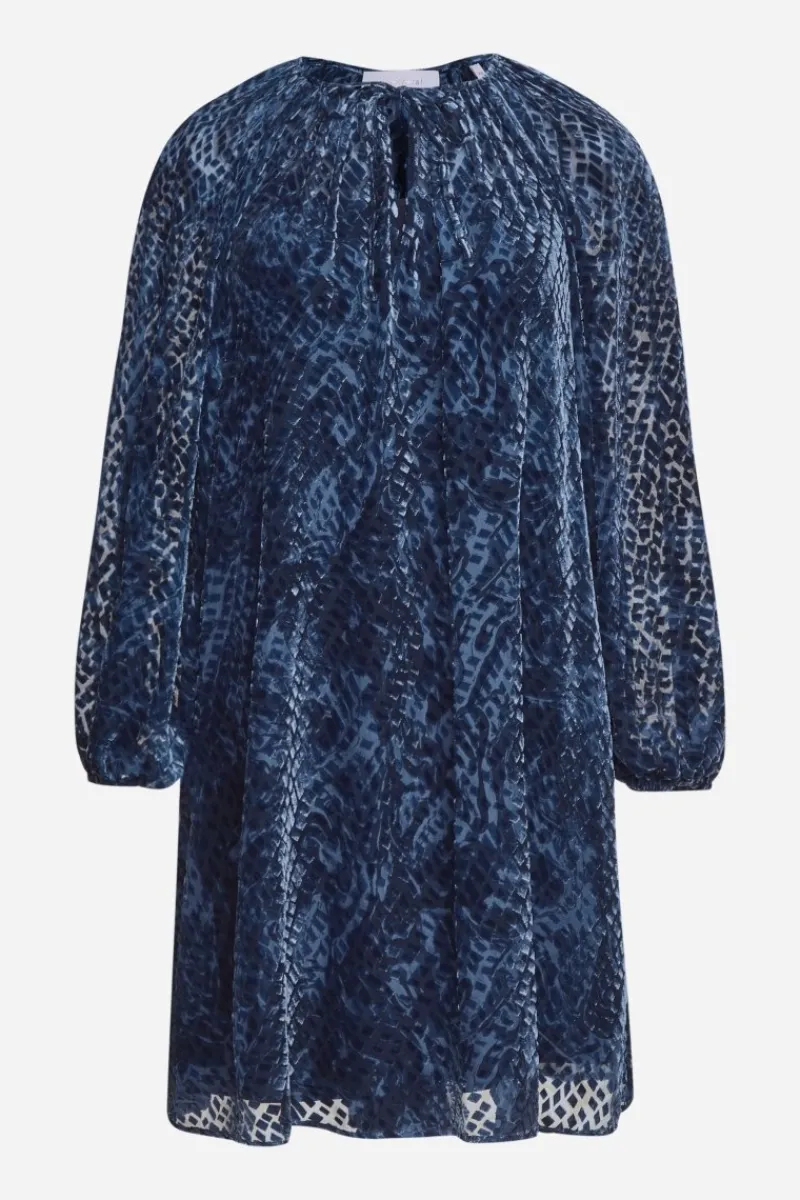 Mini-Blusenkleid Aus Samt<Rich & Royal Best