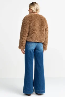 Offene Kunstfelljacke<Rich & Royal New