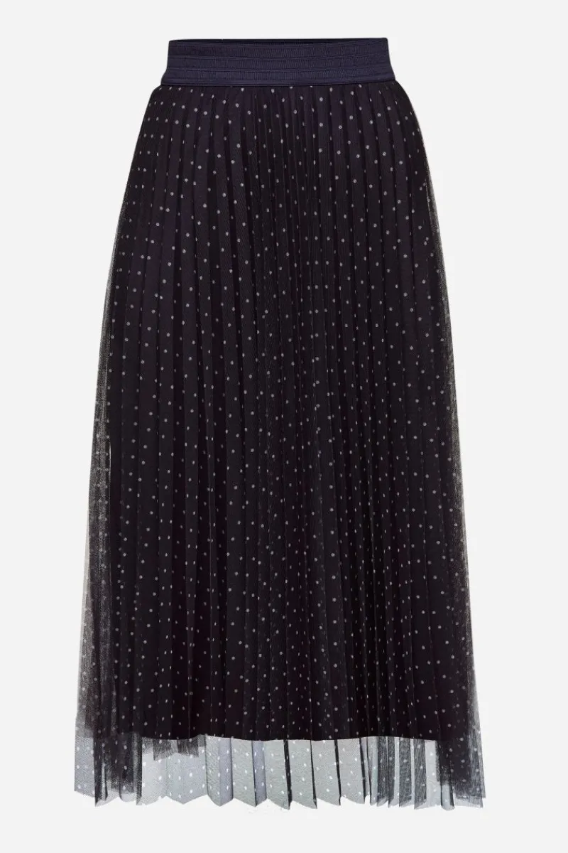 Plisseerock Mit Pünktchenmuster<Rich & Royal Discount