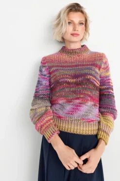 Pullover Aus Buntem Melange-Strick<Rich & Royal Clearance
