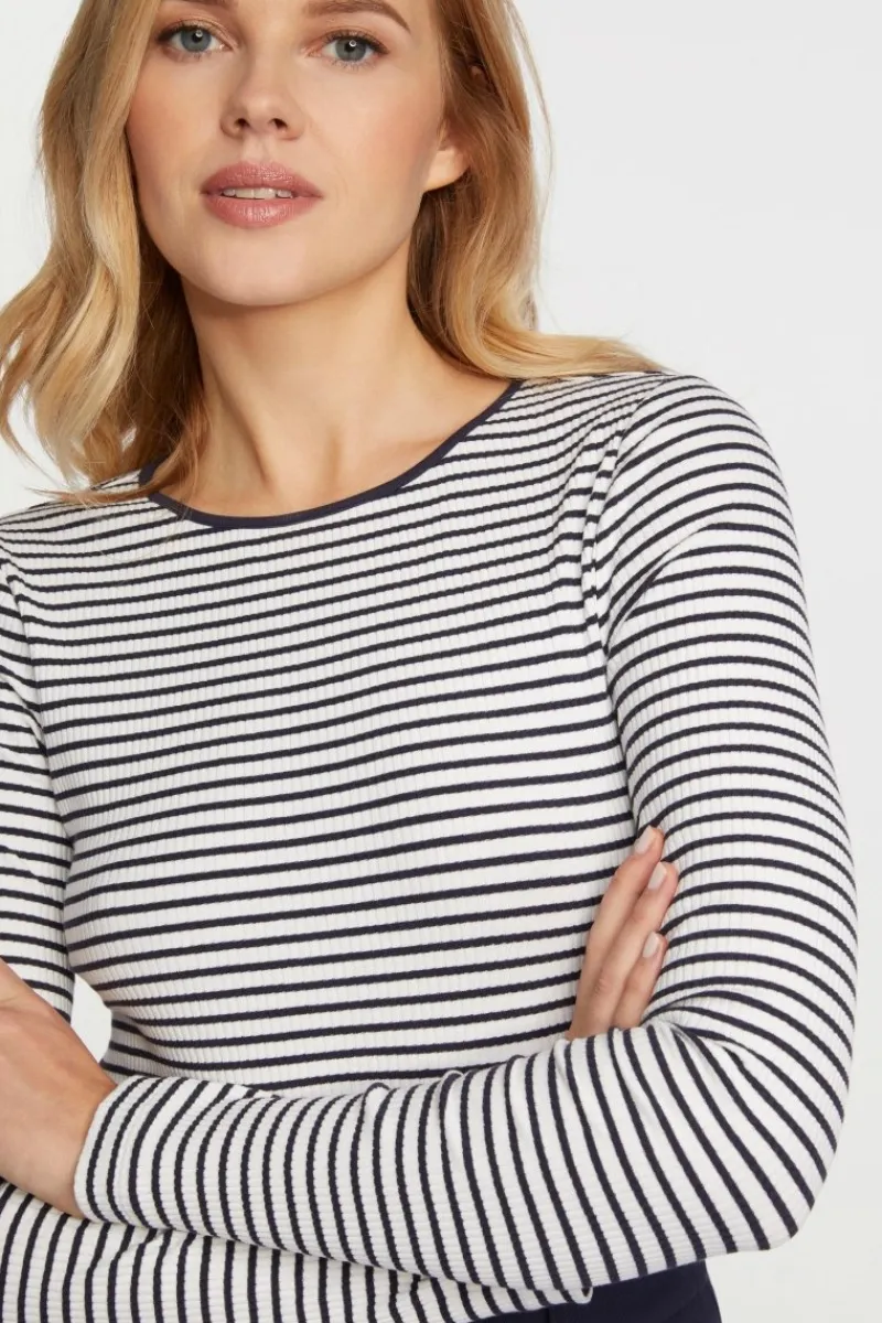 Rib-Longsleeve Aus Bio-Baumwolle<Rich & Royal