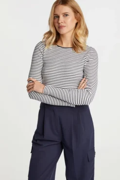 Rib-Longsleeve Aus Bio-Baumwolle<Rich & Royal