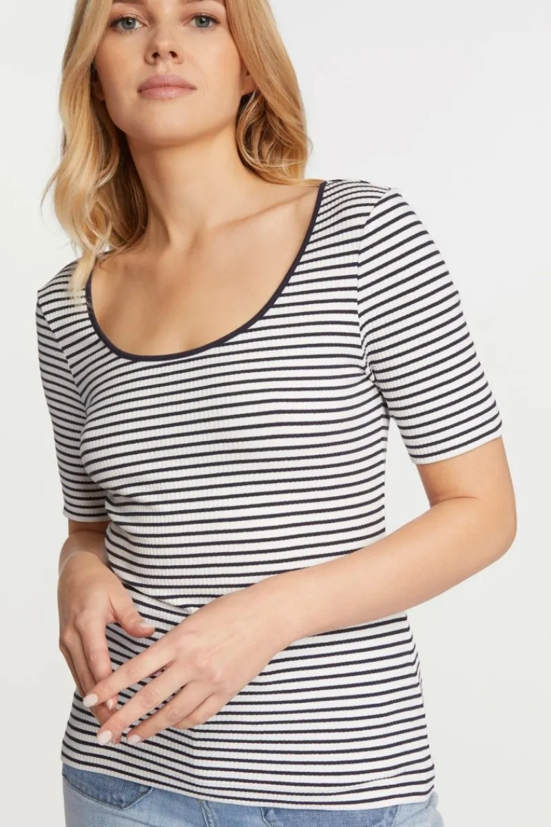 Rib-Shirt Aus Baumwolle<Rich & Royal Online