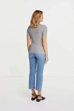 Rib-Shirt Aus Baumwolle<Rich & Royal Online