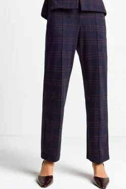 Stoffhose Mit Karomuster Und Bügelfalte<Rich & Royal Sale