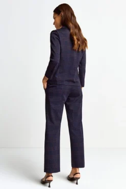 Stoffhose Mit Karomuster Und Bügelfalte<Rich & Royal Sale