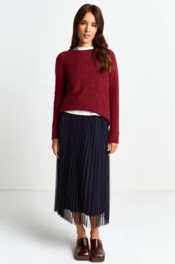 Strickpullover Aus Weichem Materialmix<Rich & Royal Clearance