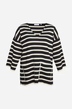 Sweatshirt Mit Tiefem V-Neck<Rich & Royal Clearance